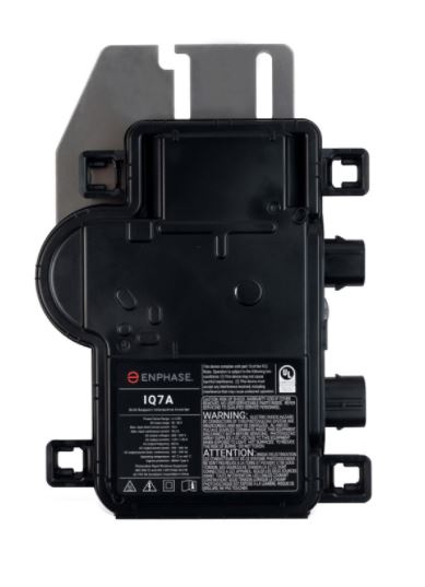 IQ7A-72-E-INT Micro Inverter + IQ AC Connecting Cable Portrait Single Phase Image 1